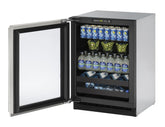 Centro de bebidas panelable de 24" U-2224BEVS-13B / 15B